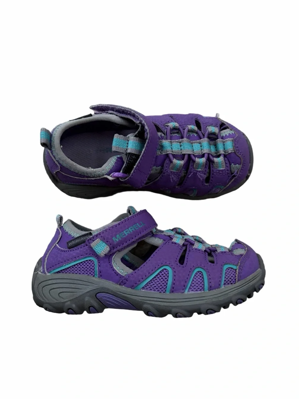 Merrell Toddler Size 9 Junior Purple Hydro Hiker H20 Sandals Sports Outdoors